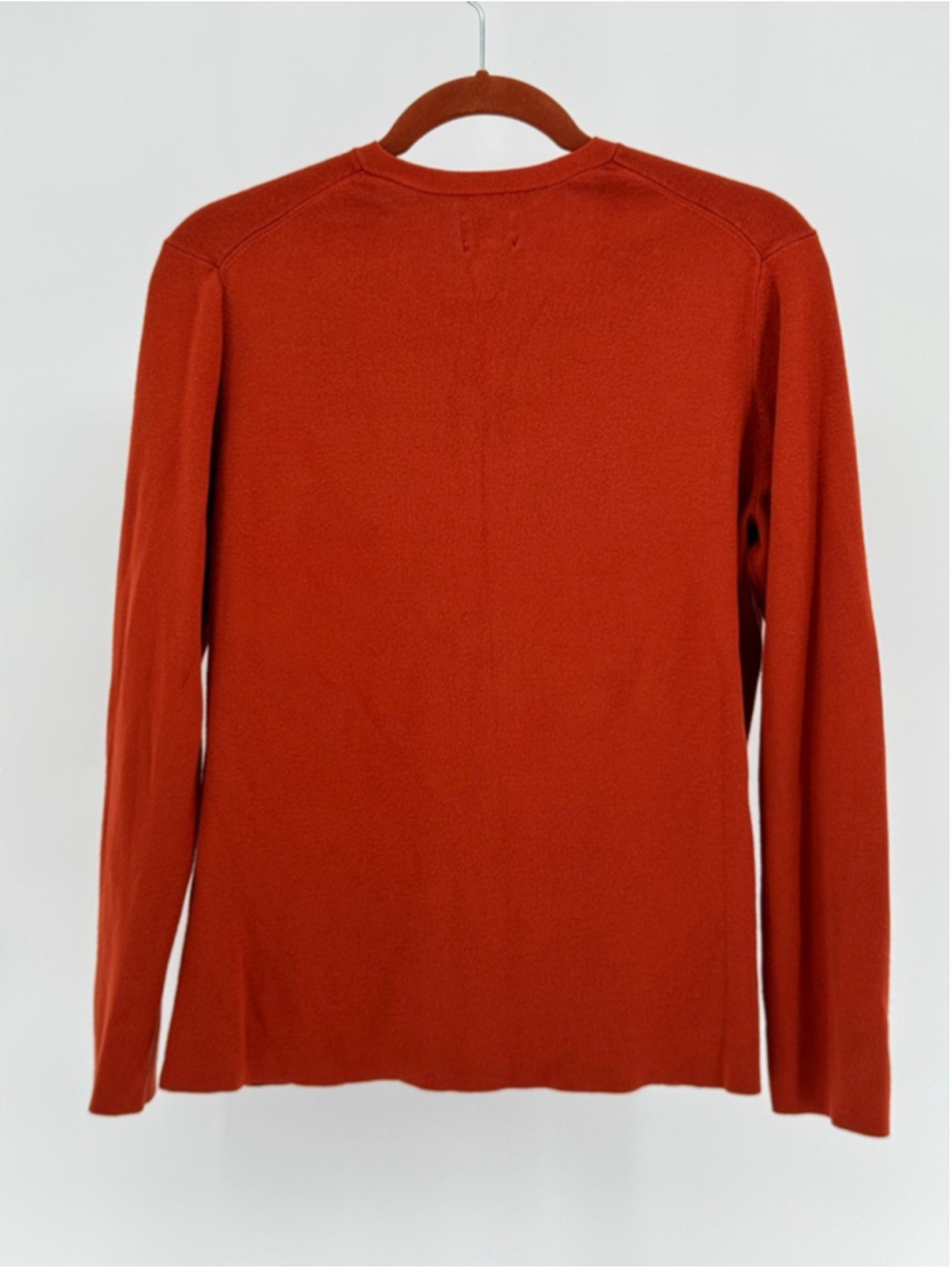 Chico's Woman's Rust V-Neck Sweater Size Large - Picture 2 of 3